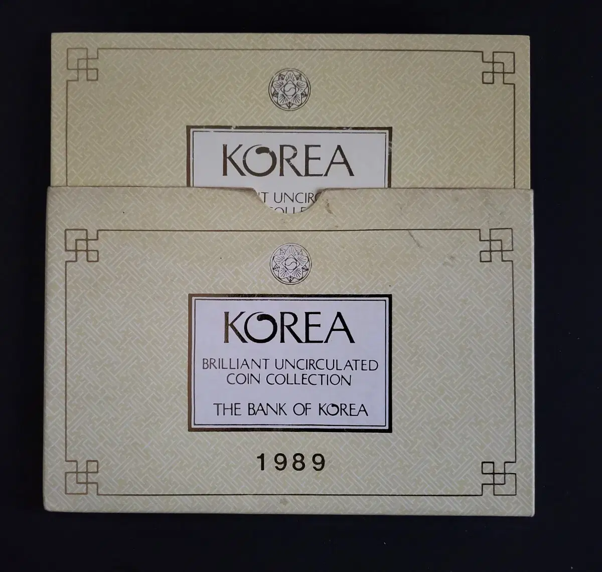 옛날돈 1989년 민트세트 해외 증정용